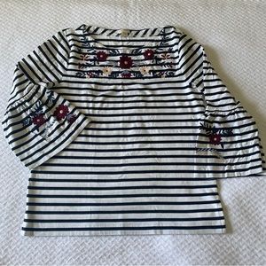 J.Crew Factory Floral Blouse / Sweater